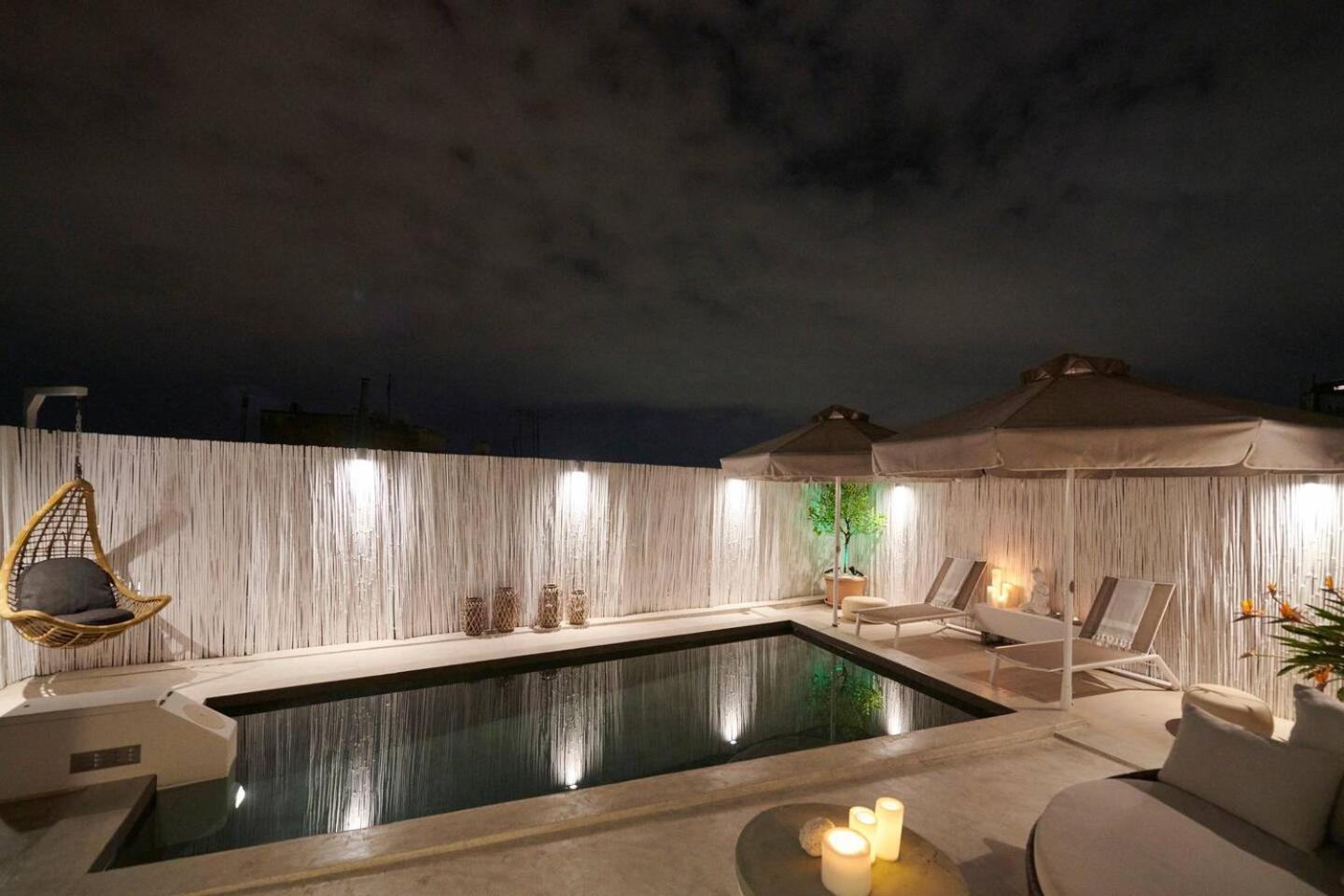 Ma Maison No5 Penthouse Loft, Private Heated Pool, Acropolis View, Ultra High Speed Internet 300 Mbps, Short Walk To Acropolis, Parking Upon Request, 1' From Metro Athens Luaran gambar