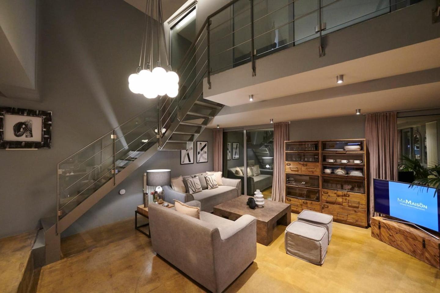 Ma Maison No5 Penthouse Loft, Private Heated Pool, Acropolis View, Ultra High Speed Internet 300 Mbps, Short Walk To Acropolis, Parking Upon Request, 1' From Metro Athens Luaran gambar