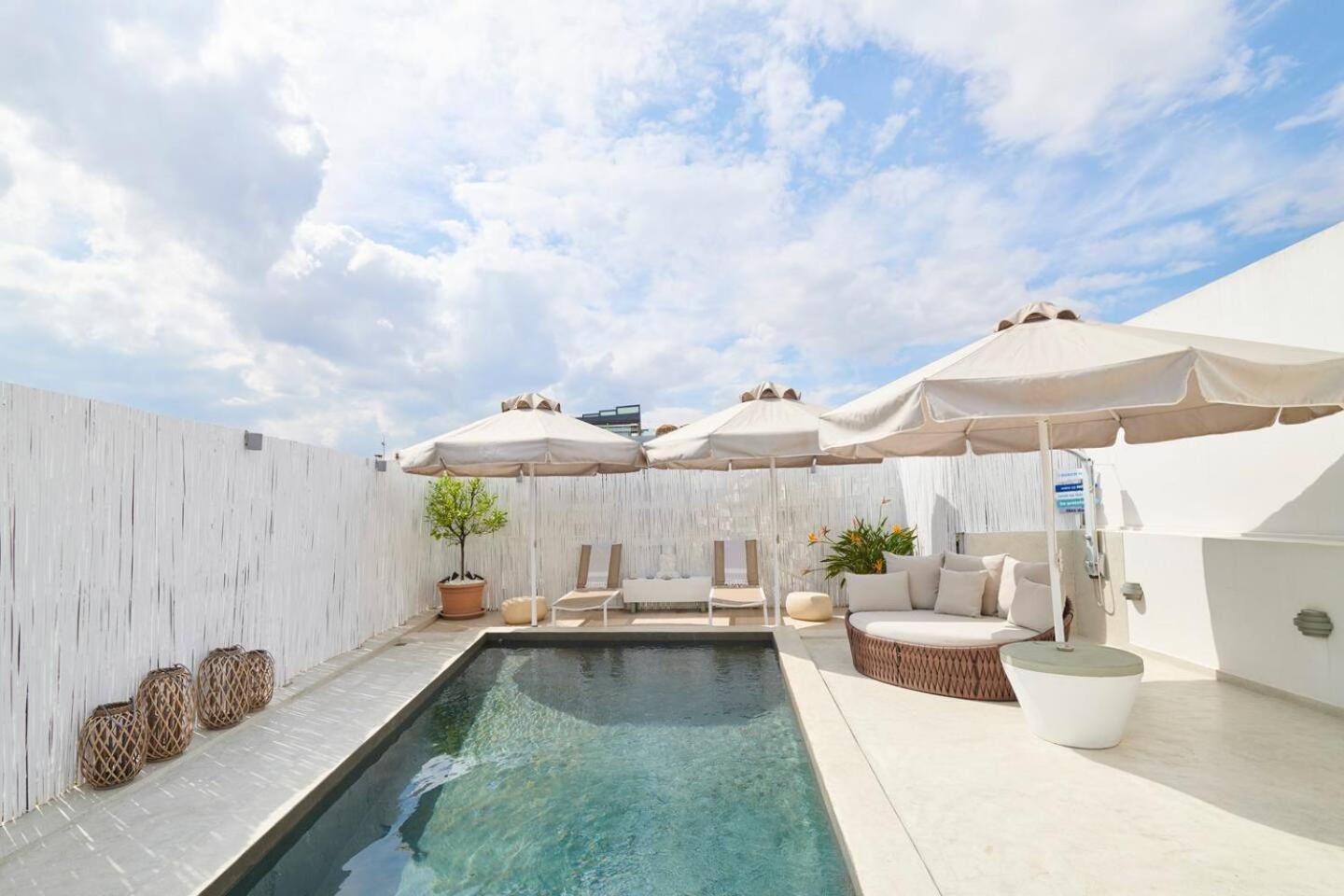 Ma Maison No5 Penthouse Loft, Private Heated Pool, Acropolis View, Ultra High Speed Internet 300 Mbps, Short Walk To Acropolis, Parking Upon Request, 1' From Metro Athens Luaran gambar