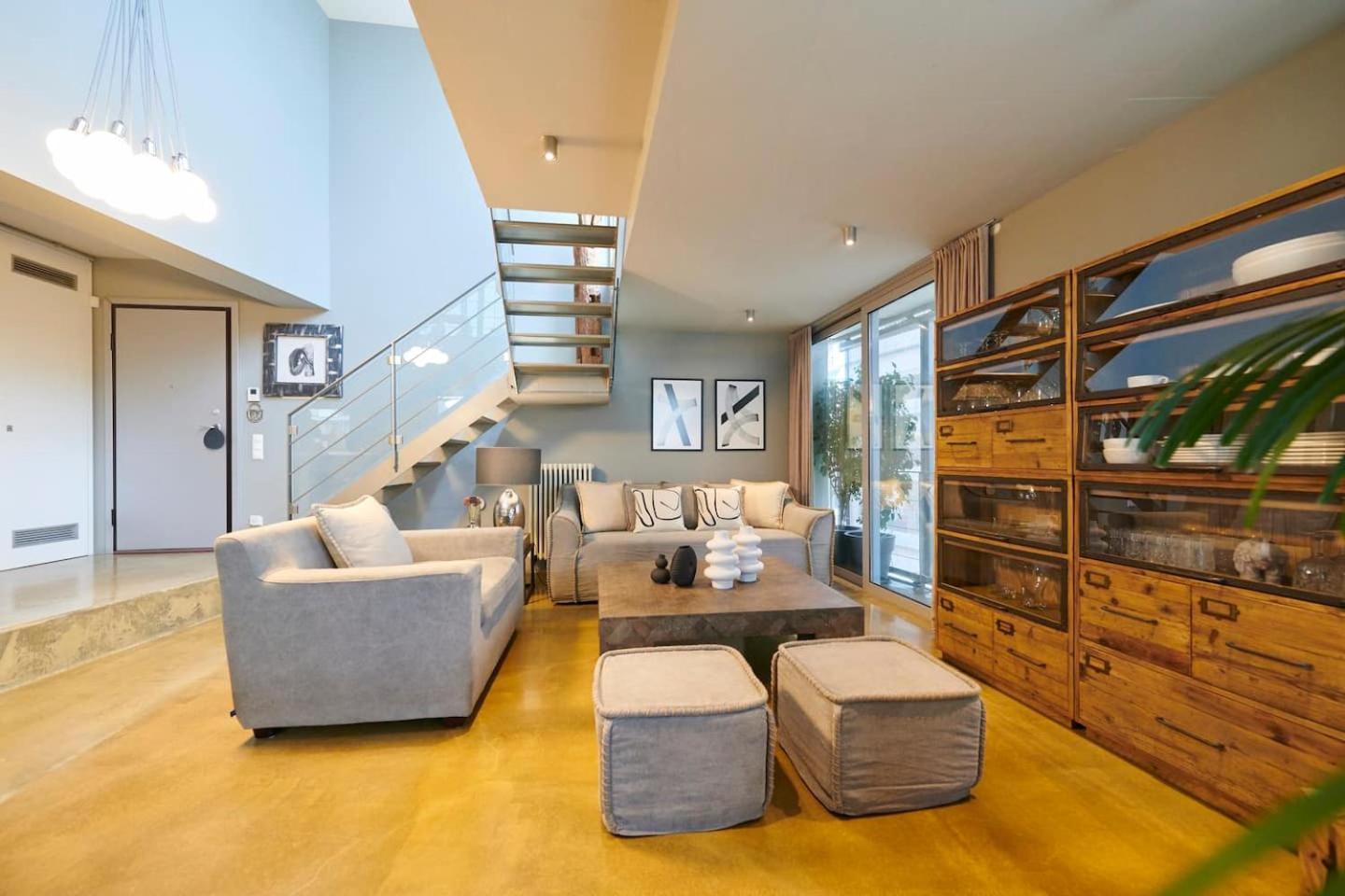 Ma Maison No5 Penthouse Loft, Private Heated Pool, Acropolis View, Ultra High Speed Internet 300 Mbps, Short Walk To Acropolis, Parking Upon Request, 1' From Metro Athens Luaran gambar