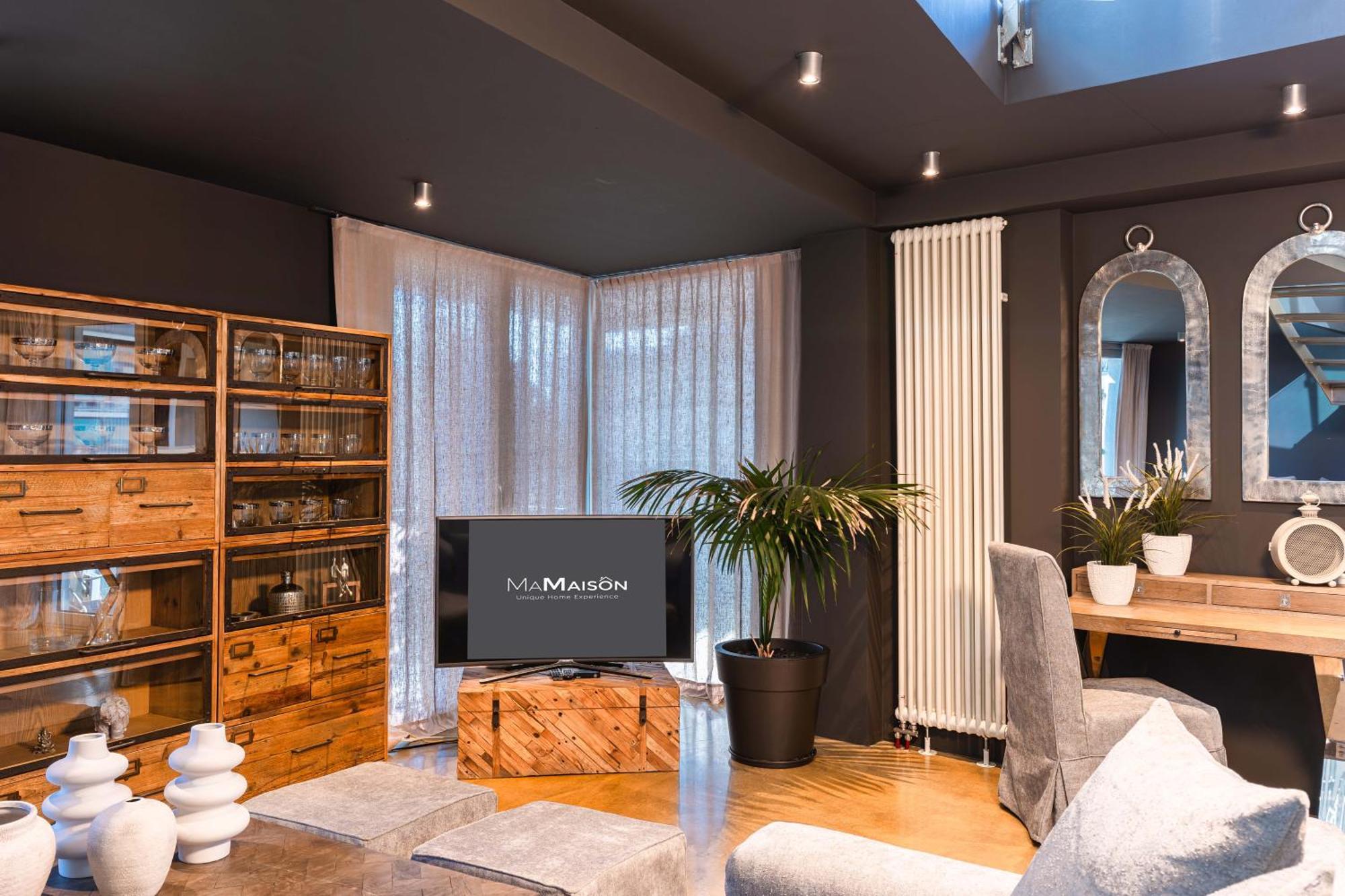 Ma Maison No5 Penthouse Loft, Private Heated Pool, Acropolis View, Ultra High Speed Internet 300 Mbps, Short Walk To Acropolis, Parking Upon Request, 1' From Metro Athens Luaran gambar