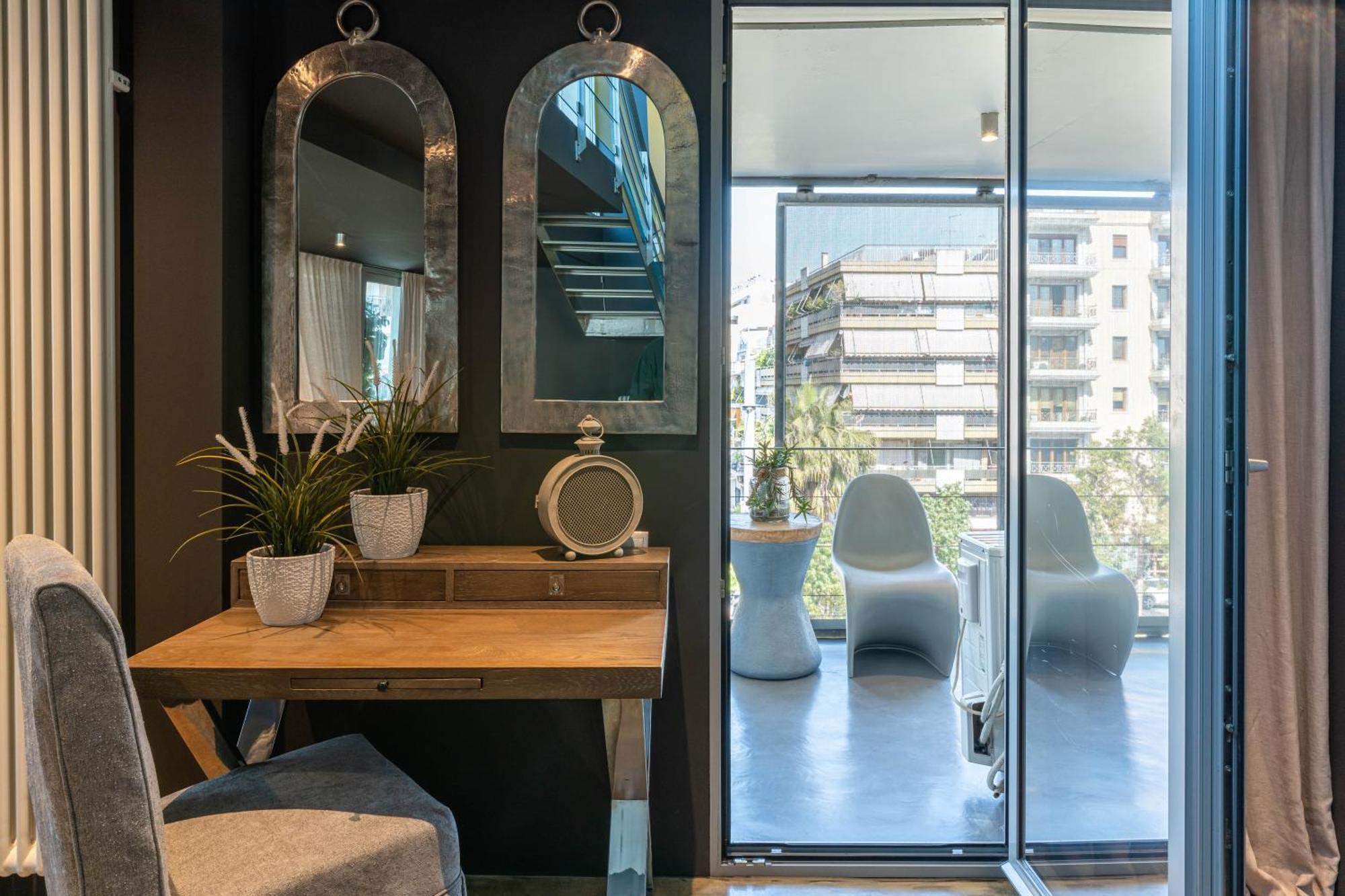 Ma Maison No5 Penthouse Loft, Private Heated Pool, Acropolis View, Ultra High Speed Internet 300 Mbps, Short Walk To Acropolis, Parking Upon Request, 1' From Metro Athens Luaran gambar
