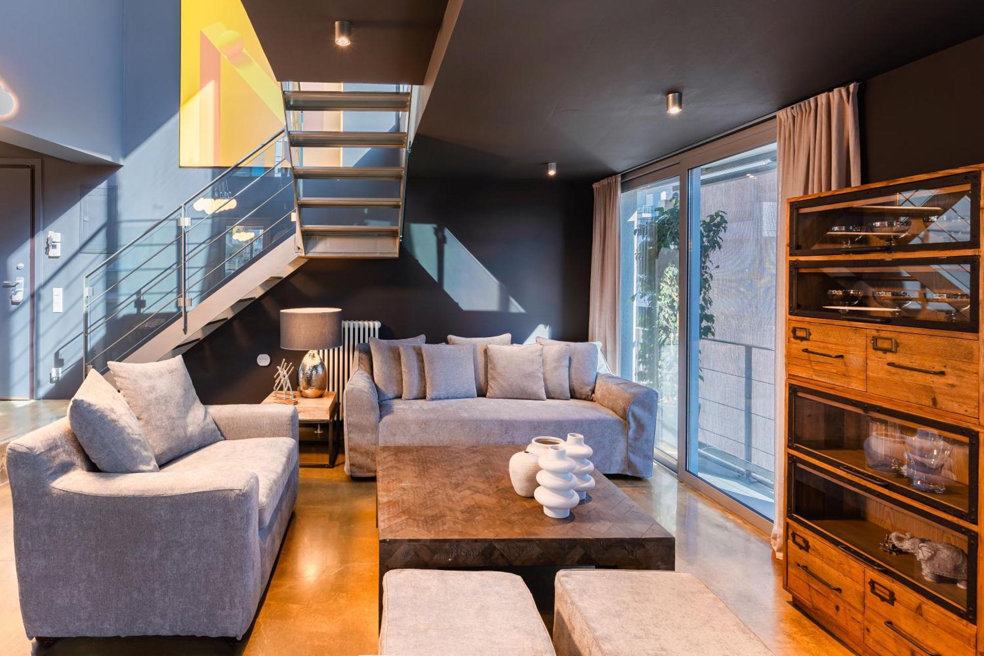 Ma Maison No5 Penthouse Loft, Private Heated Pool, Acropolis View, Ultra High Speed Internet 300 Mbps, Short Walk To Acropolis, Parking Upon Request, 1' From Metro Athens Luaran gambar